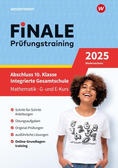 FiNALE Prüfungstraining Abschluss Integrierte Gesamtschule Niedersachsen. Mathematik 2025 - Klein, Jutta;Hartmann, Julia