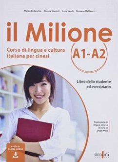 il Milione A1-A2 + online audio + resources - Italian course for CHINESE speakers - Giacinti, Alessia