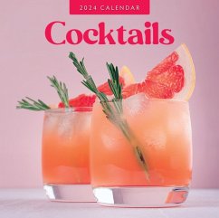 Cover Cocktails 2024 Square Wall Calendar