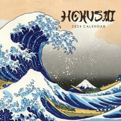 Cover Hokusai 2024 Square Wall Calendar