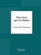 Plus fort que la Haine (eBook, ePUB) - Bild 1