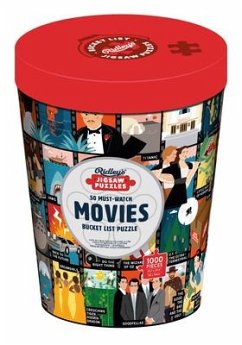 50 Must-Watch Movies Bucket List 1000-Piece Puzzle