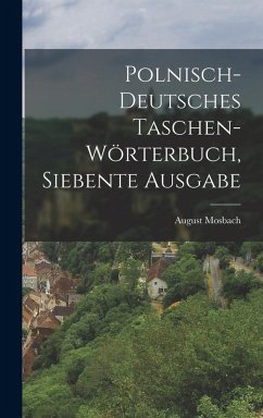 Cover Polnisch-deutsches Taschen-Wörterbuch, siebente Ausgabe