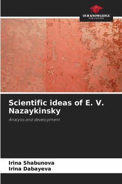 Scientific ideas of E. V. Nazaykinsky - Shabunova, Irina;Dabayeva, Irina