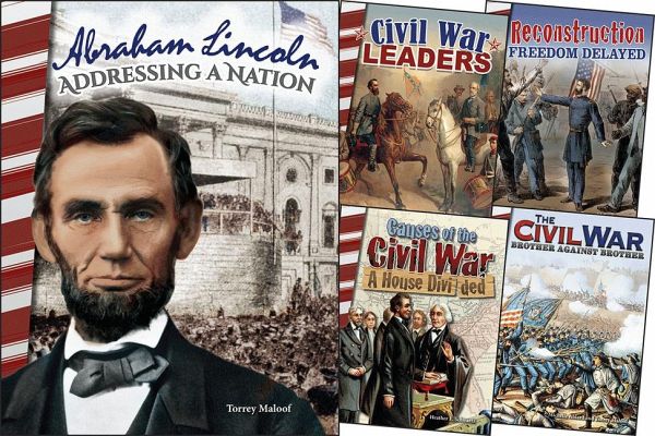 Civil War & Reconstruction Grades 4+: 5-Book Set Civil War & Reconstruction Grades 4+: 5-Book Set