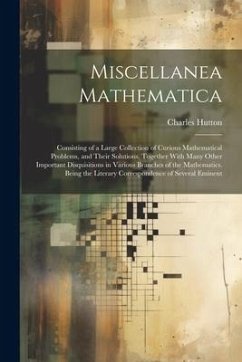 Miscellanea Mathematica - Hutton, Charles