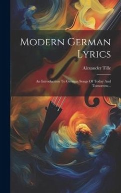 Modern German Lyrics - Tille, Alexander