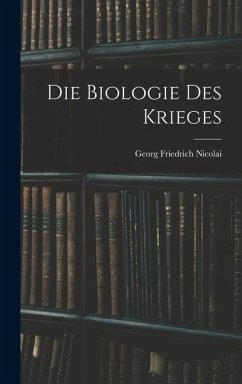Die Biologie des Krieges Cover Die Biologie des Krieges