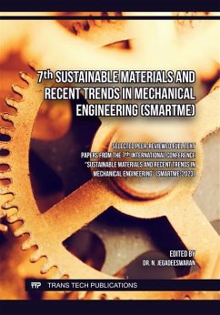 7th Sustainable Materials and Recent Trends in Mechanical Engineering (SMARTME) (eBook, PDF)
