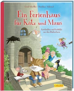 Ein Ferienhaus für Katz und Maus - Geschichten und Gedichte aus dem Bücherturm (Mängelexemplar) - Scheffler, Ursel