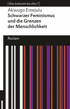 Cover Schwarzer Feminismus und die Grenzen des Menschseins (eBook, ePUB)