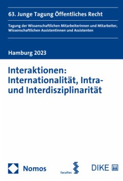 Cover Interaktionen: Internationalität, Intra- und Interdisziplinarität