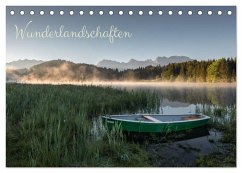 Wunderlandschaften (Tischkalender 2024 DIN A5 quer), CALVENDO Monatskalender