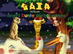 Cover Gaia, die Giraffe, feiert bunte Weihnachten
