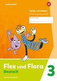 Flex und Flora 3 Heft Texte schreiben. (Schulausgangsschrift) Verbrauchsmaterial