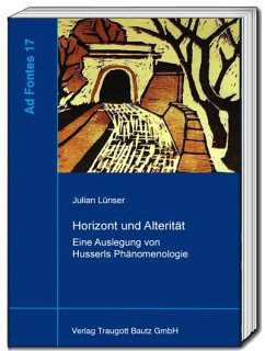 Horizont und Alterität - Lünser, Julian