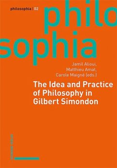 The Idea and Practice of Philosophy in Gilbert Simondon