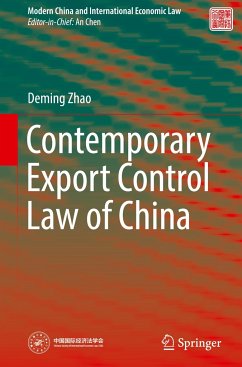 Contemporary Export Control Law of China - Zhao, Deming