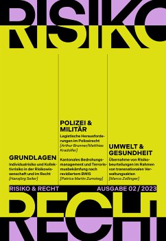 Risiko & Recht 02/2023 (eBook, ePUB) - Seiler, Hansjörg; Brunner, Arthur; Kradolfer, Matthias; Zumsteg, Patrice Martin; Zollinger, Marco