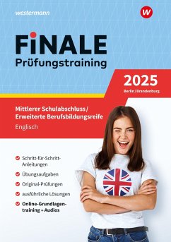 FiNALE - Prüfungstraining Mittlerer Schulabschluss, Fachoberschulreife, Erweiterte Berufsbildungsreife Berlin und Brandenburg. Englisch 2025 - Frost, Katrin