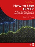 How to Use SPSS® (eBook, PDF)