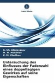 Untersuchung des Einflusses der Fadenzahl eines doppellagigen Gewirkes auf seine Eigenschaften