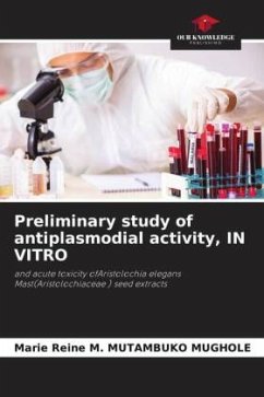 Preliminary study of antiplasmodial activity, IN VITRO - M. MUTAMBUKO MUGHOLE, Marie Reine