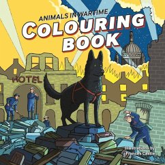 Cover Animals in Wartime Colouring Book