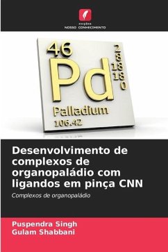 Desenvolvimento de complexos de organopaládio com ligandos em pinça CNN - Singh, Puspendra;Shabbani, Gulam