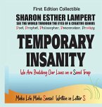 Temporary Insanity - Written in Letter S - We Are Building Our Lives on a Sand Trap