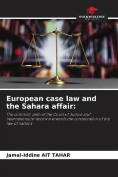 European case law and the Sahara affair: - Ait Tahar, Jamal-Iddine