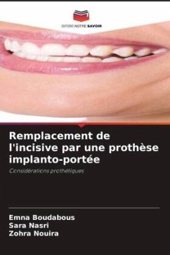 Remplacement de l'incisive par une prothèse implanto-portée - Boudabous, Emna;Nasri, Sara;Nouira, Zohra