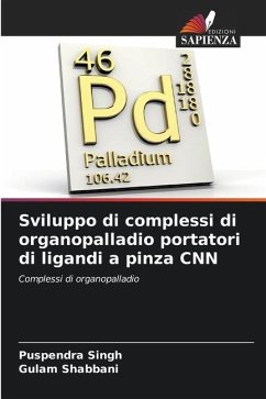 Sviluppo di complessi di organopalladio portatori di ligandi a pinza CNN - Singh, Puspendra;Shabbani, Gulam