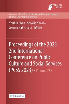 Proceedings of the 2023 2nd International Conference on Public Culture and Social Services (PCSS 2023)