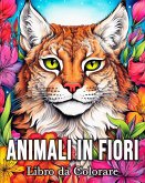 Animali in Fiori Libro da Colorare