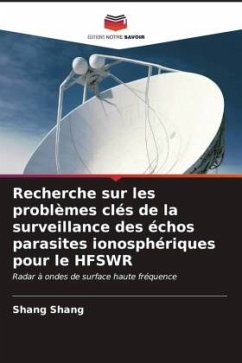 Recherche sur les problèmes clés de la surveillance des échos parasites ionosphériques pour le HFSWR - Shang, Shang