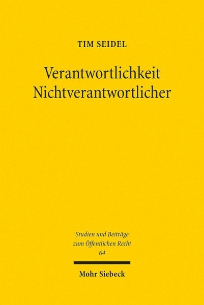 Verantwortlichkeit Nichtverantwortlicher (eBook, PDF)