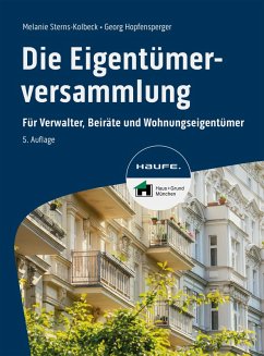 Die Eigentümerversammlung (eBook, PDF) - Sterns-Kolbeck, Melanie; Hopfensperger, Georg