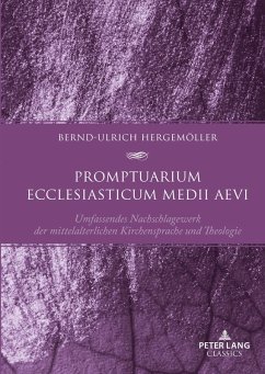 Promptuarium ecclesiasticum medii aevi (eBook, PDF) - Bernd-Ulrich Hergemoller, Hergemoller