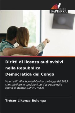 Diritti di licenza audiovisivi nella Repubblica Democratica del Congo - Likonza Bolonga, Trésor