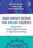 High-Impact Design for Online Courses (eBook, ePUB)