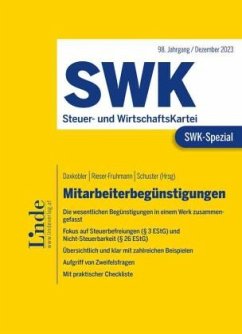 SWK-Spezial Mitarbeiterbegünstigungen - Daxkobler, Katharina;Heschl, Marc;Kiesenhofer, Thomas;Rieser-Fruhmann, Andrea;Schuster, Stefan