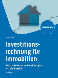 Investitionsrechnung für Immobilien - Kofner, Stefan