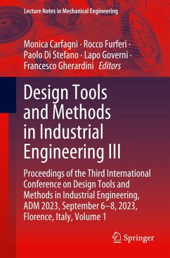 Design Tools and Methods in Industrial Engineering III