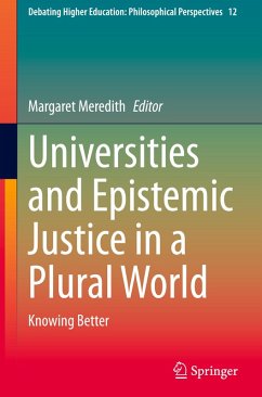 Cover Universities and Epistemic Justice in a Plural World