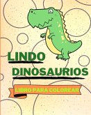 Libro Para Colorear de Lindos Dinosaurios