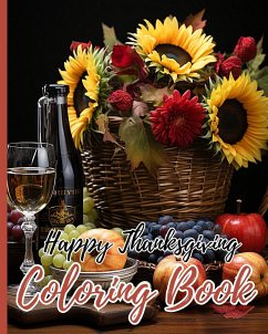 Happy Thanksgiving Coloring Book - Nguyen, Thy