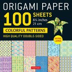 Origami Paper 100 Sheets Colorful Patterns 8 1/4 (21 CM)