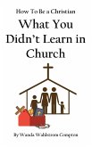 How To Be a Christian. What You Didn't Learn in Church.