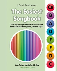 Cover The Easiest Songbook. 58 Simple Songs without Musical Notes